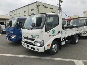 【車両入庫】平トラック･ダンプ/日野