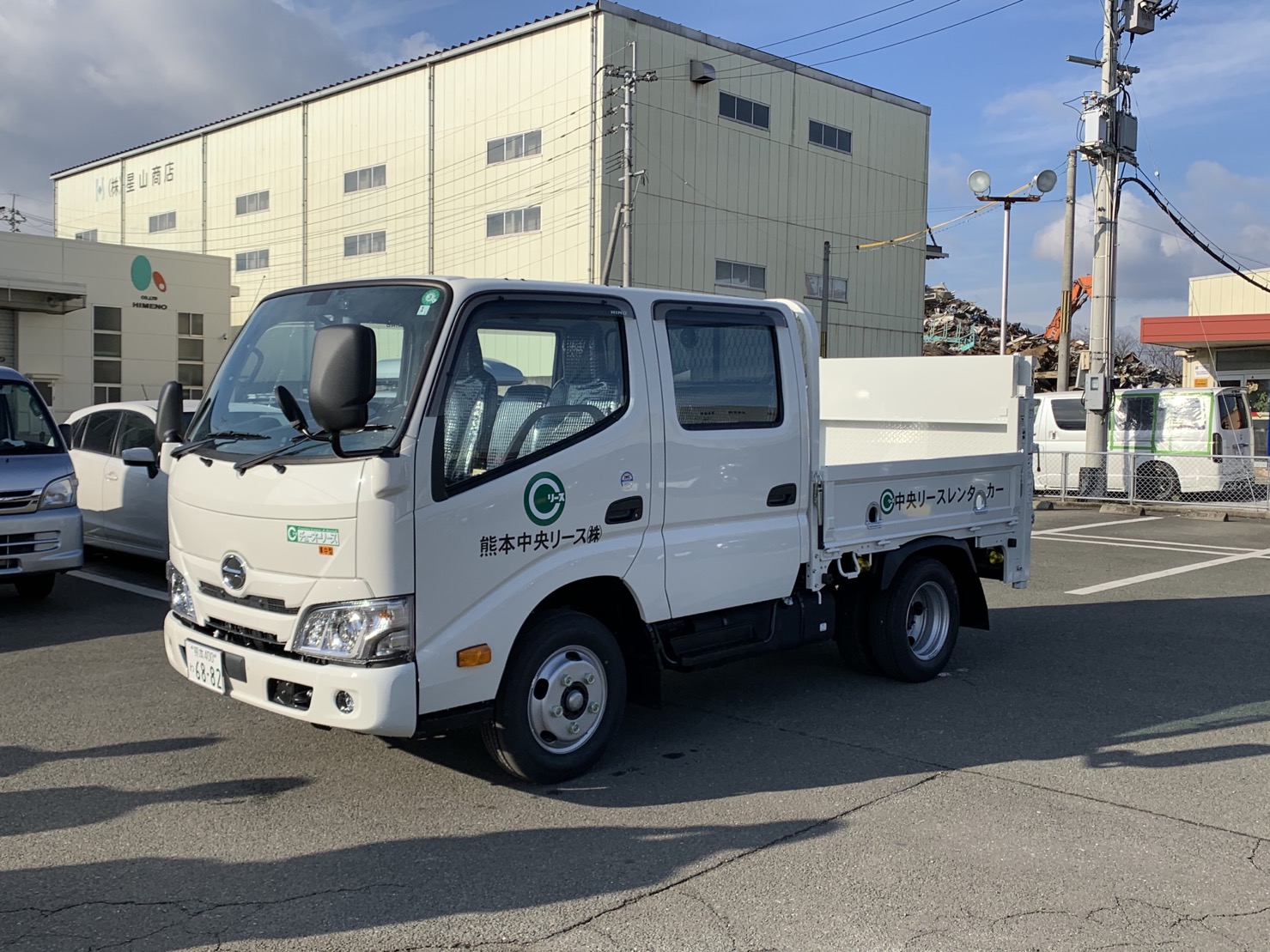 ≪納車情報≫日野パワーゲート付きダブルキャブ | 熊本中央リース株式会社 %